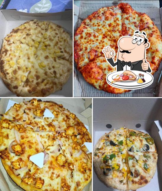 Order pizza at Grill & Thrill