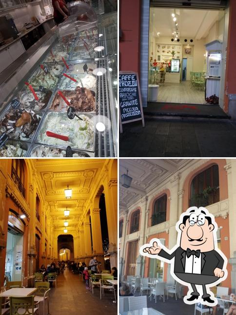 Gli interni di Punto Freddo