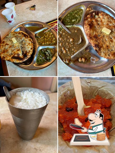 Pancakes at Kanahya lal Harbhajan singh - Best Desi Ghee Poori Best Sweet Shop in Amritsar Top Desi Ghee Poori