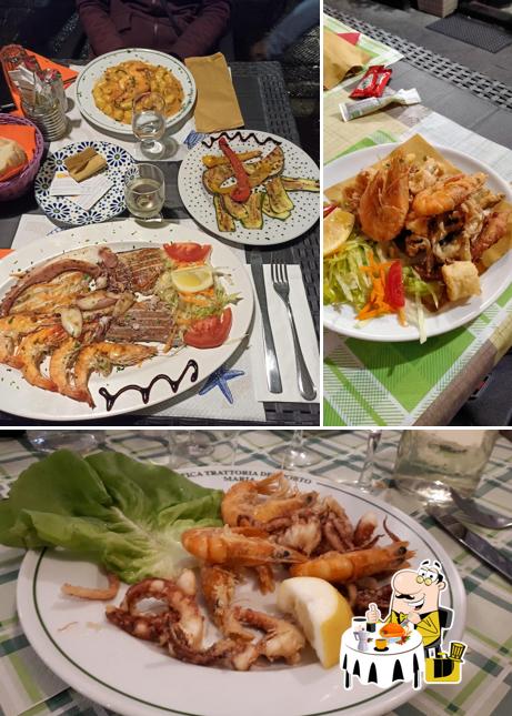 Fritto misto al Antica Trattoria Maria Del Porto