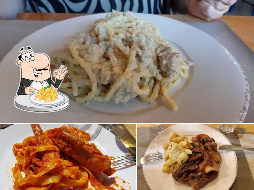 Spaghetti alla carbonara al Donzeno - Fattoria con cucina