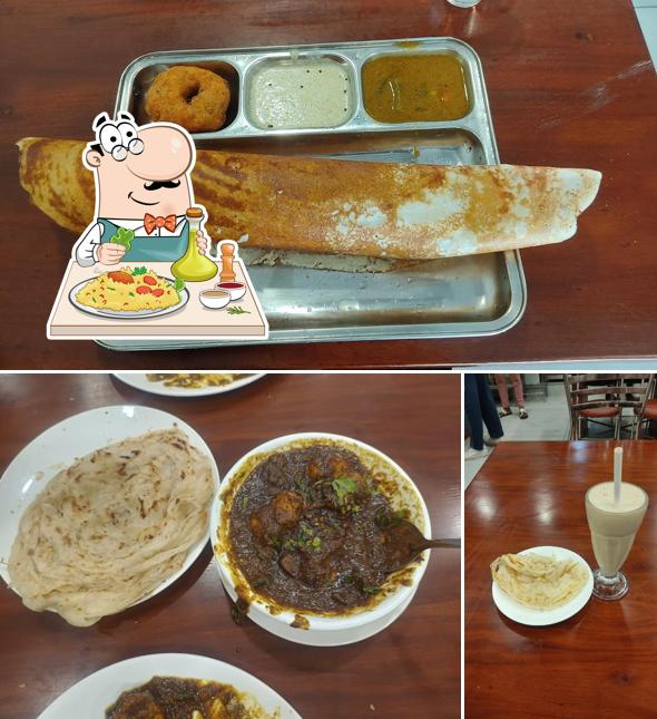 Food at Flavours Restaurant and bakery