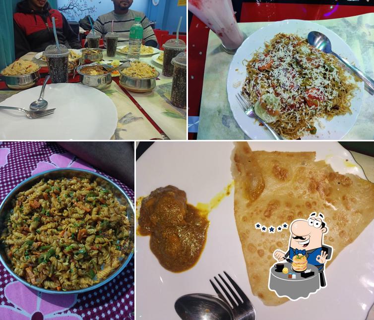 Food at Foodies Point A.C Restaurant