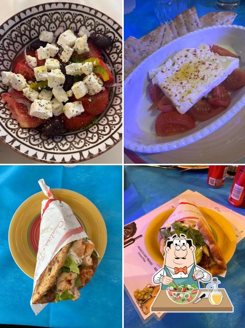 Insalata greca al Mythos cucina greca