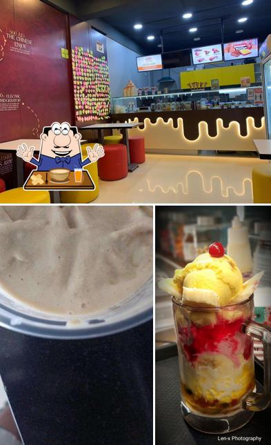 The restaurant's food and interior