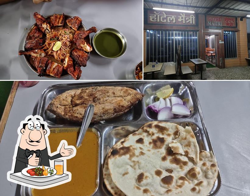 The restaurant's food and interior