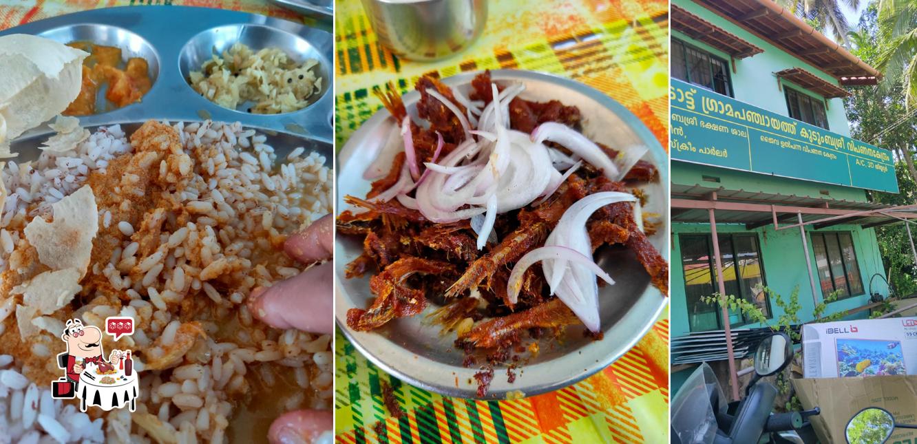 Get seafood at Kudumbashree Canteen