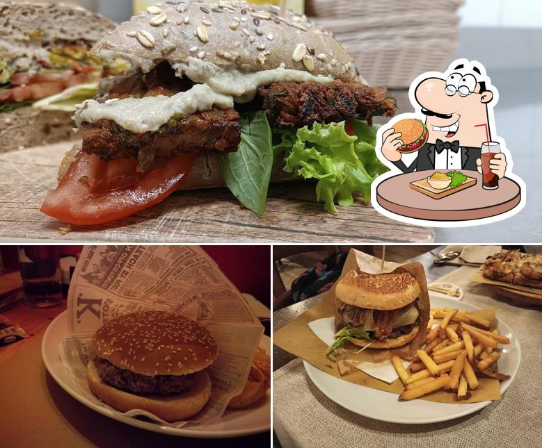 Prova un hamburger a German Pub