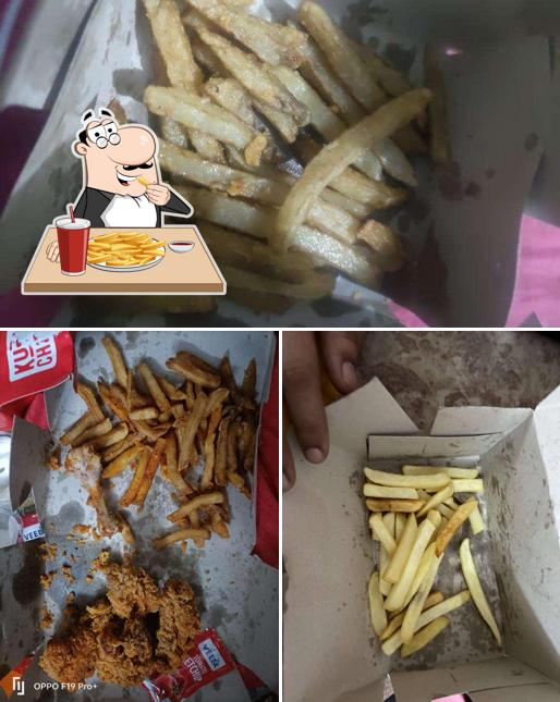 French fries at Kuduk Chicken