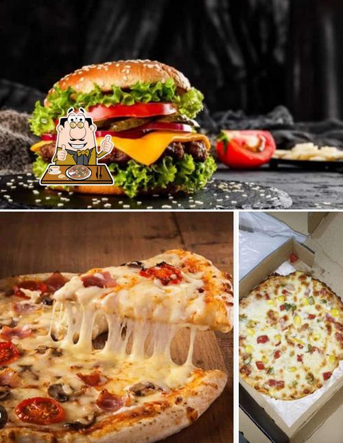 Order pizza at Lassi and Cafe