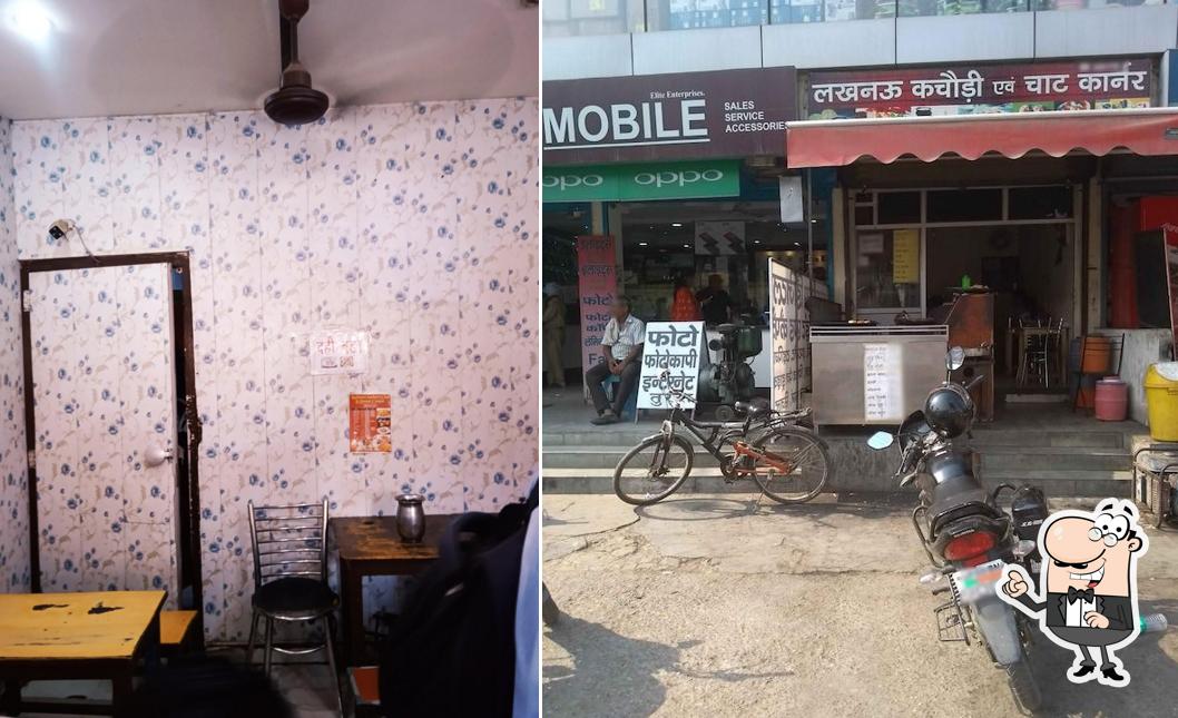 The interior of Lucknow Sweet and Kachodi Chat Corner