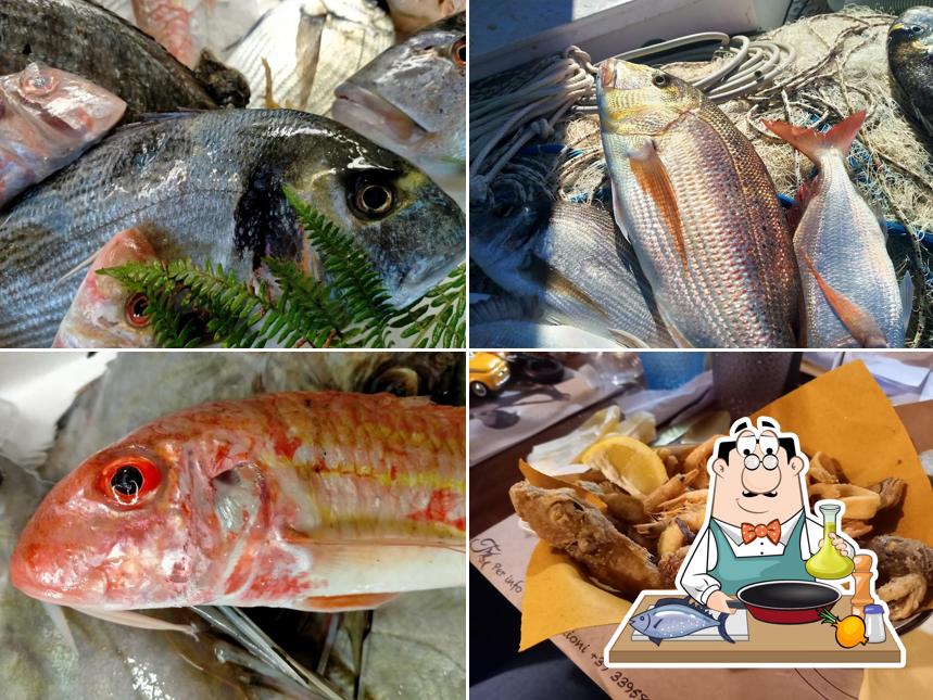 Ristorante Tricche nel piatto serve un menu per gli amanti dei piatti di mare