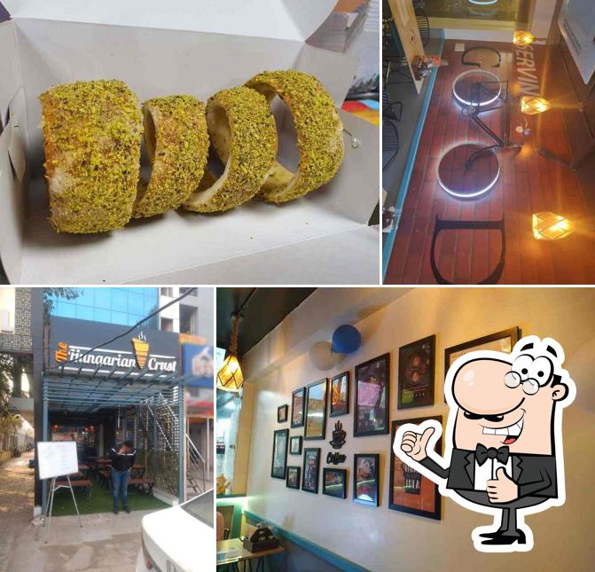 See this pic of The Hungarian Crust