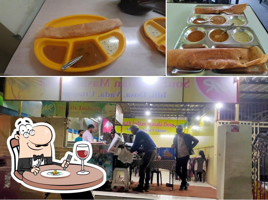 Meals at South Indian Masala Dosa