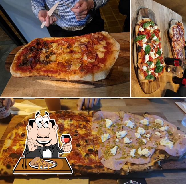 A La Gioiosa, puoi goderti una bella pizza