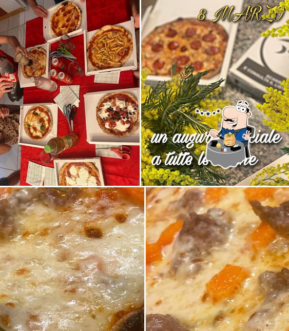 Platti al Pizzeria Luna