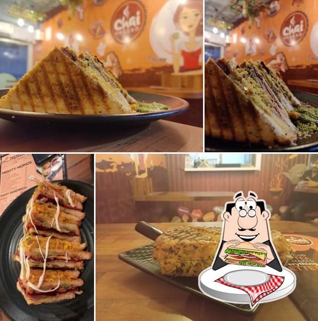 Club sandwich at CHAIPRESSO - Porbandar