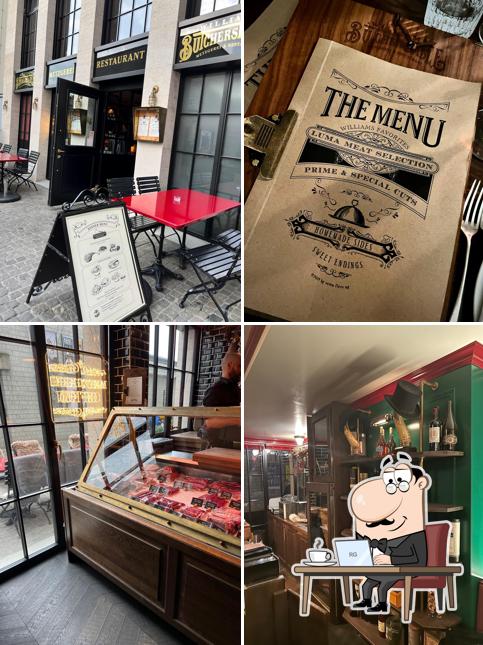 Gli interni di Williams ButchersTable