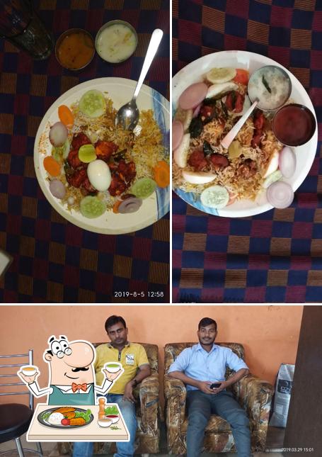 Hotel Rj Restaurant, Talcher is distinguished by food and interior