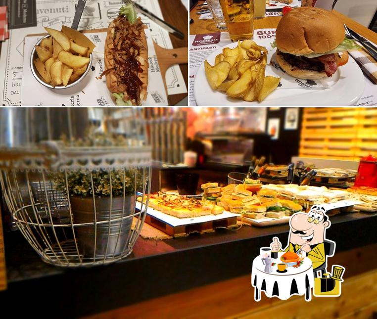 Panino con maiale stirato al Hosteria Moderna San Bonifacio