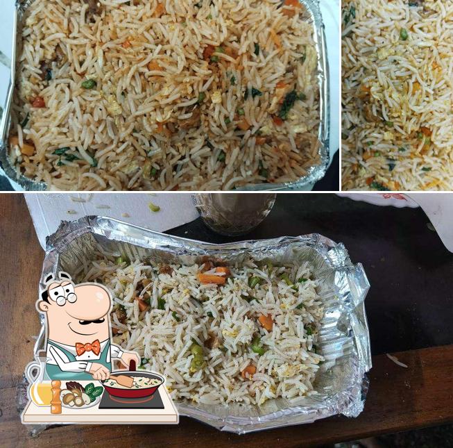 Fried rice at Momo Master