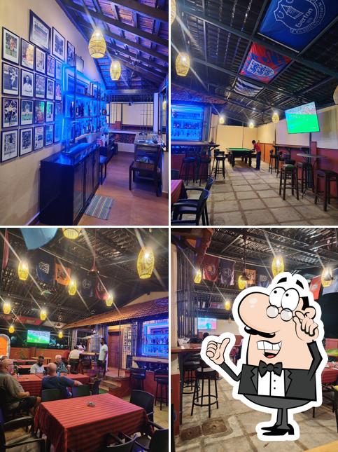 The interior of Sportsman Pub