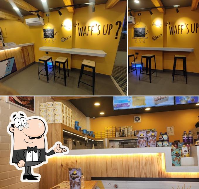 The interior of The Belgian Waffle Co