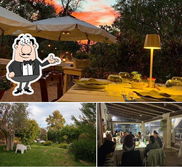 Gli interni di Casina Spina