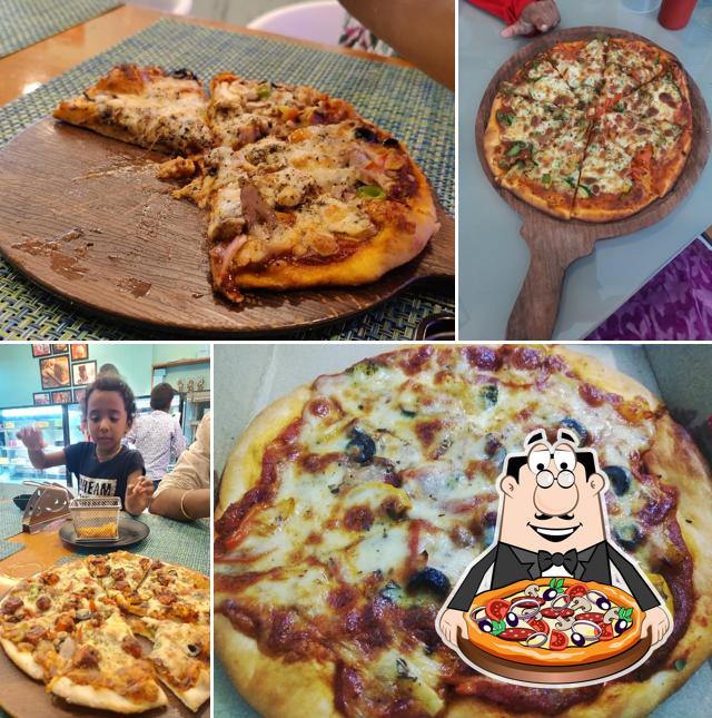 Get pizza at La Fresco