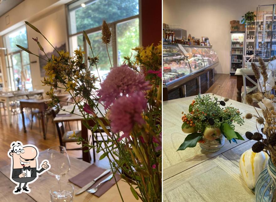 Gli interni di La Bottega di Montemagno