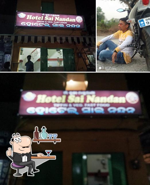 The interior of Sai Nandan Tiffin Junction