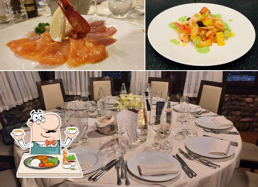 Cibo al Ristorante Chalet nel Parco