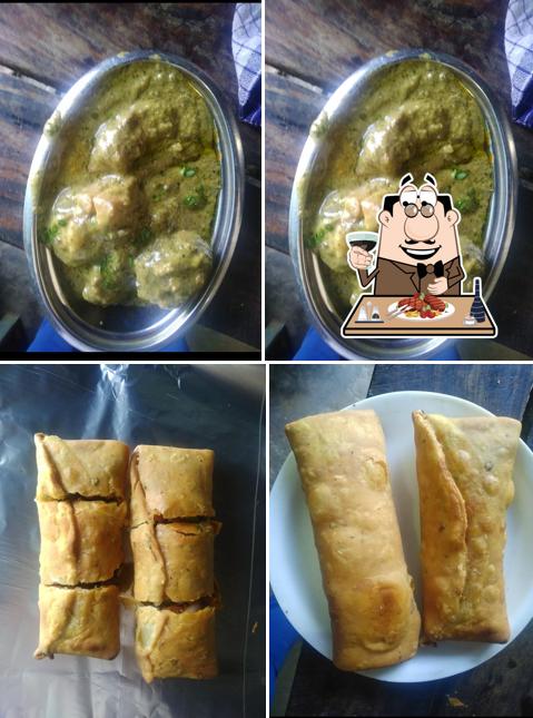 Order meat meals at Green Field Restaurant