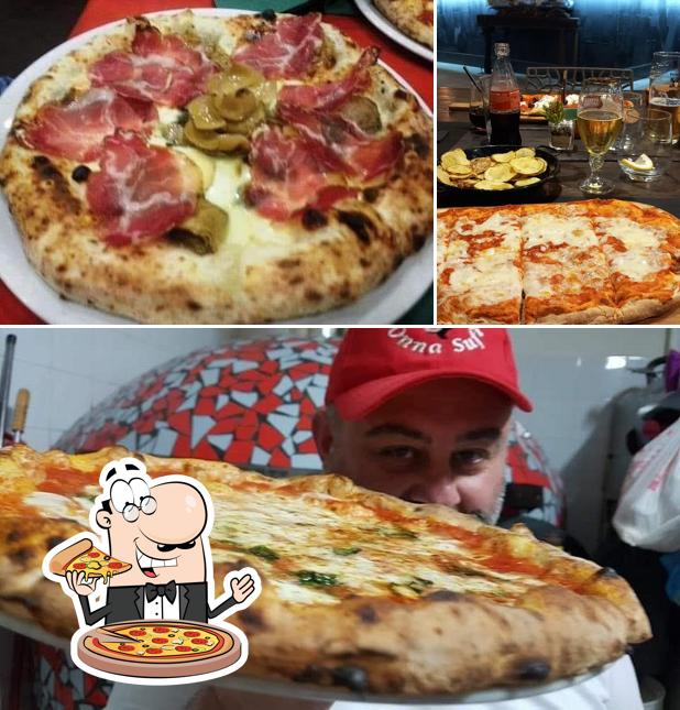 Prenditi tra le svariate varianti di pizza