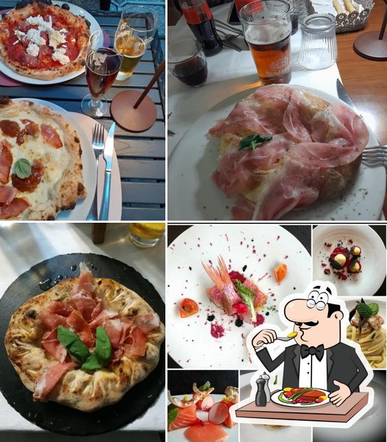 Prosciutto crudo al Pizzeria La Cantinella