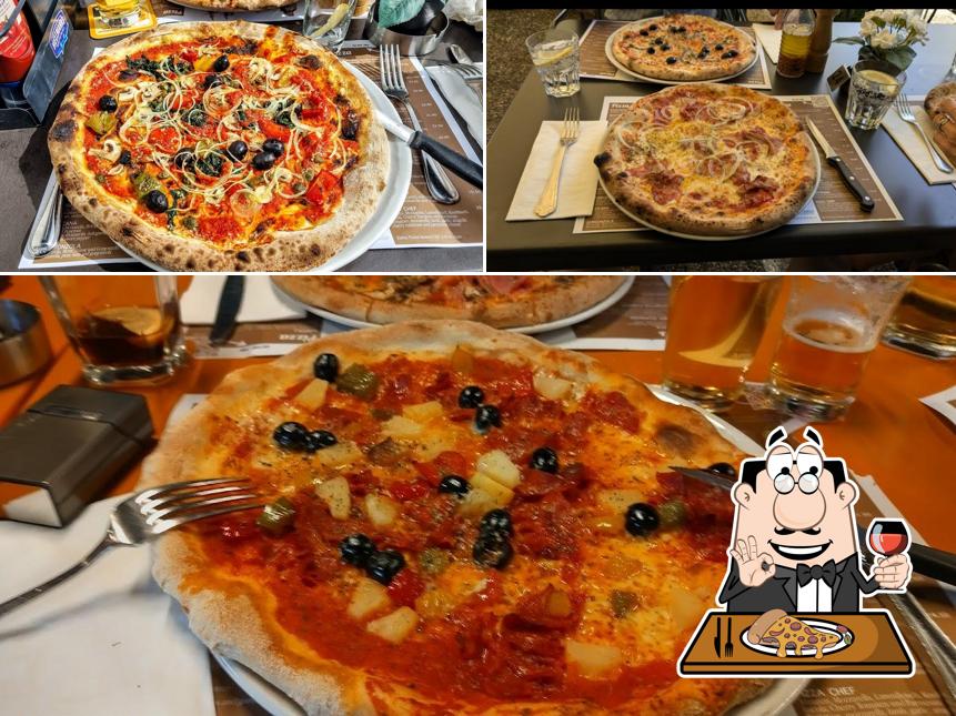 A Restaurant Pizzeria Landhaus, puoi goderti una bella pizza