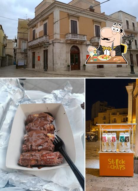 friggitoria Stick&chips si caratterizza per la cibo e esterno