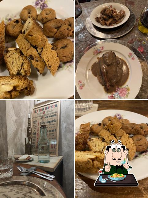 La immagine di cibo e bevanda da Osteria Bacerotti