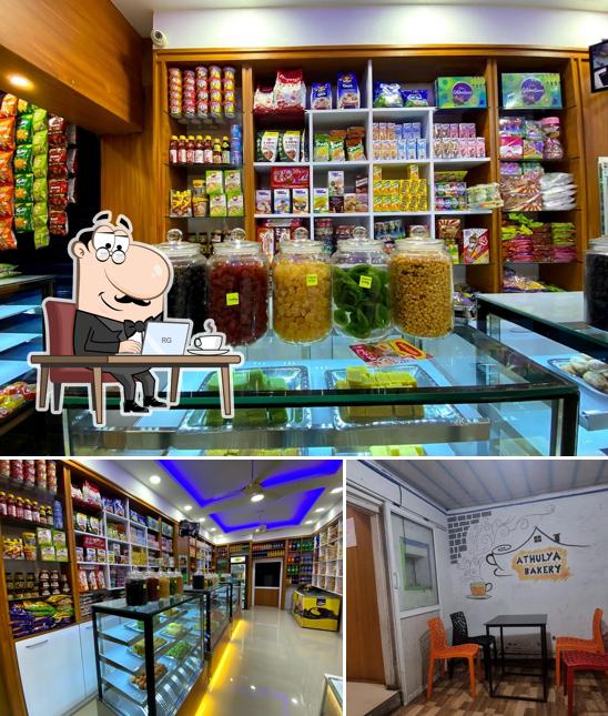 Check out how Athulya bakery looks inside