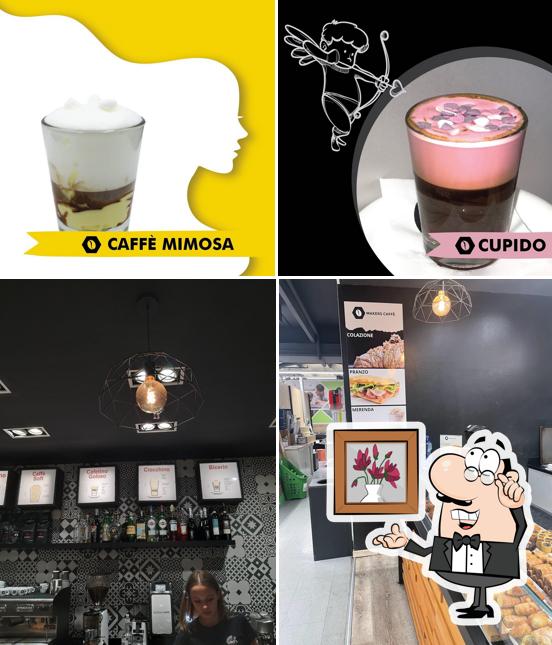 Dai un’occhiata alla immagine che raffigura la interni e bevanda di Makers caffè