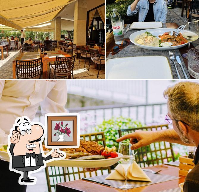 Dai un'occhiata agli interni di Restoran Bruschetta