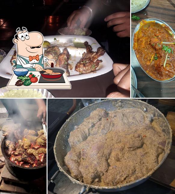 Chicken curry at Aman Chicken Dhaba