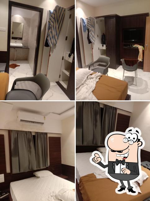 The interior of Hotel Nagarjuna Bar & Restaurant