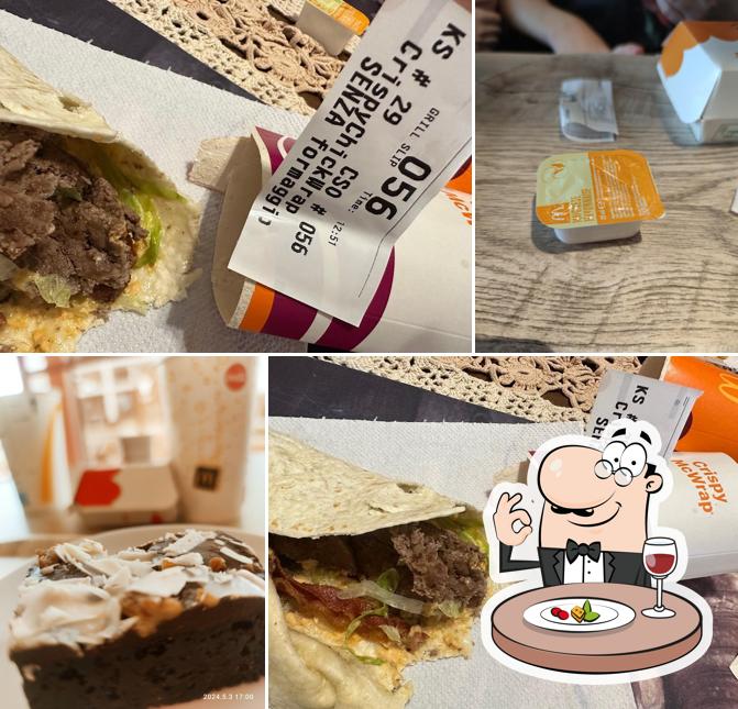 Cibo al McDonald's Caianello