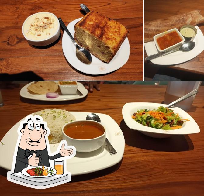 Food at Café in experience center (R&D dept.)