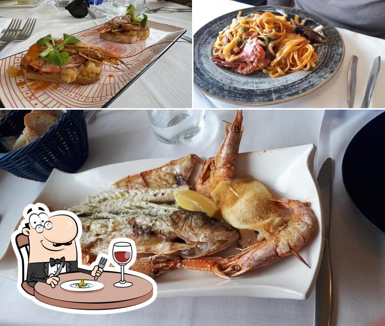 Cibo al Trattoria del Moro