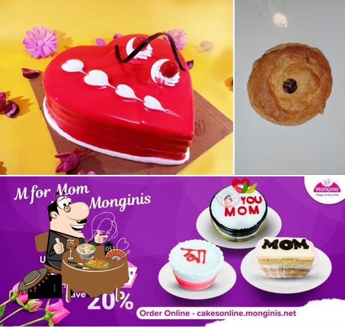 Food at Monginis Cake Shop