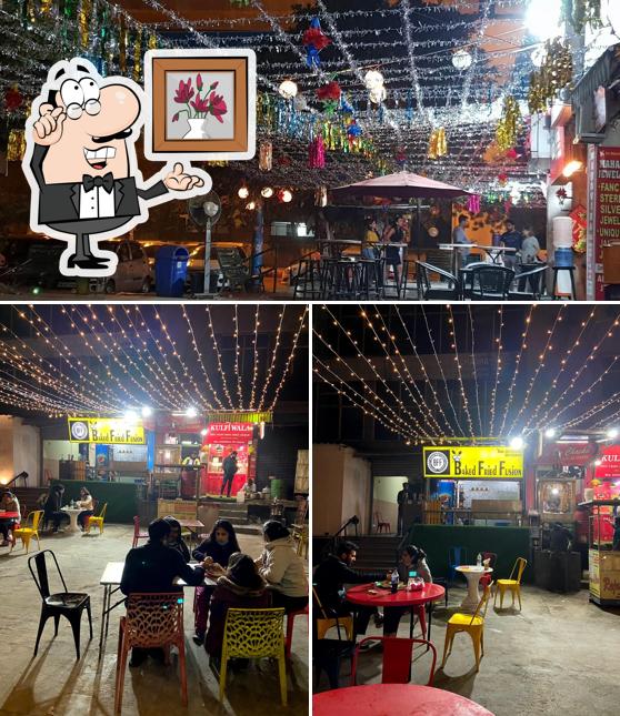 The interior of Raju Da Chaska