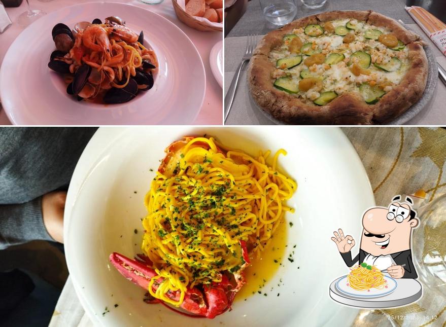 Spaghetti alla carbonara al Ristorante Pizzeria La Meridiana