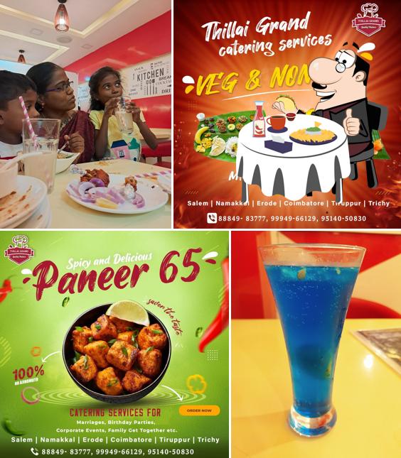 Thillai Grand Thottiam High Class A/C restaurant (Veg & Non Veg)